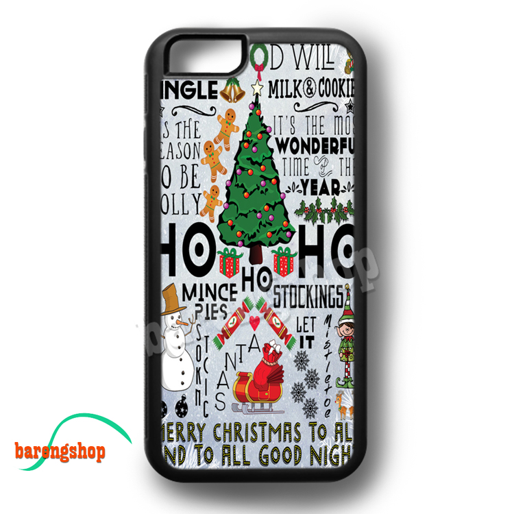 Christmas, Xmas, Santa Iphone 6 Rubber Case